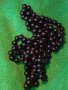 СТАРО ВИНТИДЖ ЧЕРНИ ПЕРЛИ ШИКОЗНО КОЛИЕ 5058, снимка 9