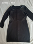 Черна дамска рокля, размер L, снимка 1 - Рокли - 44534988