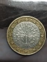 1евро Франция с дефект , снимка 2