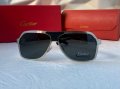 Cartier висок клас мъжки слънчеви очила с поляризация, снимка 6