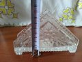 Стар руски кристален салфетник , снимка 6