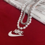 Нов Nike Гердан Найк кубинска верижка с перли , снимка 5