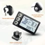LCD дисплей SW S866 24, 36, 48V за тротинетка, електрически велосипед, водоустойчив!, снимка 5