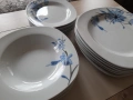 Порцеланов сервиз за хранене 18 части, снимка 2