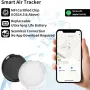 Smart Finder Bluetooth трекер за iPhone – комплект 2 броя, черен и бял, снимка 2