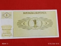 Банкнота СЛОВЕНИЯ много красива перфектно състояние непрегъвана за КОЛЕКЦИЯ ДЕКОРАЦИЯ 53914, снимка 3