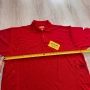 Мъжка поло тениска Snickers Workwear червена нова размер XL, снимка 4