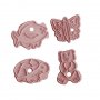 2355 Комплект форми за сладки животни резци за тесто с щампа костенурка мече рибка пеперуда, снимка 8