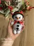 Плетени коледни мини играчки, снимка 2