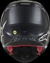 НОВА каска на ALPINESTARS черен мат , размер XL Supertech M8 Solid MX, снимка 5