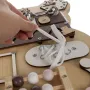 Бизиборд, busyboard дъска мече 22584, Монтесори 10 в 1, снимка 6