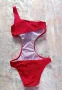 Изрязан червен бански с подплънки ❤️, снимка 6