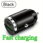 Ултра мини зарядно за кола, FAST Cahrging, 2 порта - USB-C PD / USB-A QC 3.0, снимка 1