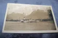 Стара картичка от езерото Анси, Франция, 1913г. параход, снимка 5