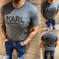 Мъжка тениска Karl Lagerfeld код 15, снимка 1 - Тениски - 39632749
