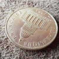 100 франка 1984 Франция СРЕБРО сребърна монета в качество , снимка 7 - Нумизматика и бонистика - 41372999