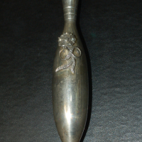 Сребърна ваза, снимка 2 - Антикварни и старинни предмети - 36139407
