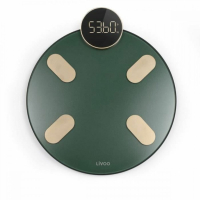 Електронен кантар за баня Livoo DOM455V Зелен, снимка 1 - Електронни везни - 44525348