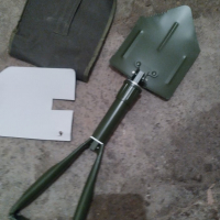 Многофункционална сгъваема армейска лопата преносима мини къмпинг за оцеляване Лопата за градин, снимка 2 - Екипировка - 30017591