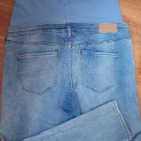 Дънки за бременни H&M Skinny Ankle Jeans High Rib Mama размер 46, снимка 5 - Дрехи за бременни - 41979144