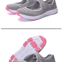 Спортни, летни дамски обувки от дишаща материя в 4 цвята , снимка 3 - Дамски ежедневни обувки - 44826465
