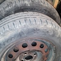 летни гуми с джанти за Хонда Сивик , снимка 2 - Гуми и джанти - 44257583