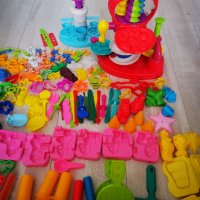 Мега-комплект за игра с пластелини Playdough, снимка 7 - Пластелини, моделини и пясъци - 41393356
