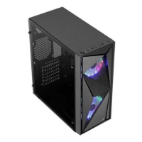 Кутия за компютър Aerocool Glider Cosmo Черна ATX Middle Tower, снимка 2 - Захранвания и кутии - 36268882