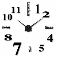Лепящ 3D часовник за стена - модел 4215 Лепящ 3D часовник за стена - модел 4215 Лепящ 3D часовник за, снимка 6 - Стенни часовници - 39956185