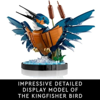 Ново LEGO Icons Kingfisher Bird Set - Идеален Декор за Дома и Офиса, снимка 7 - Други - 44582433