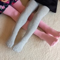 Бебешки и детски памучни чорапогащници от 0 до 8г, снимка 7 - Детско бельо и бански  - 34250333