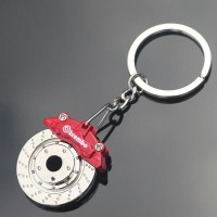 Метален хромиран ключодържател "спирачен диск", снимка 1 - Аксесоари и консумативи - 39350294
