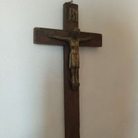 Стар кръст , Исус Христос 25х12.5см, снимка 6 - Други ценни предмети - 41394368