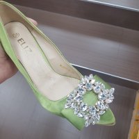 Обувки, снимка 1 - Дамски обувки на ток - 41609559
