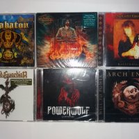 Оригинални Sabaton,Powerwolf,Blind Guardian, снимка 1 - CD дискове - 40590634