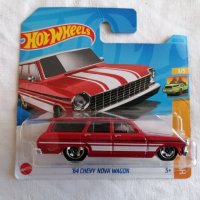 Hot Wheels `64 CHEVI NOVA WAGON HW Wagons, снимка 1 - Колекции - 44430201