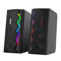 Gaming Speakers Wireless Bluetooth Тонколони за компютър, лаптоп и др. 2.0 Marvo SG269 2x3W RGB, снимка 1 - Слушалки и портативни колонки - 34324351