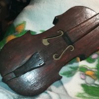 АНТИКА цигулка-стара цигулка за декор 0311210855, снимка 1 - Антикварни и старинни предмети - 34676907