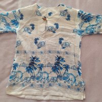 100% памучна блузка закупена от Тайланд, снимка 1 - Детски Блузи и туники - 34542010