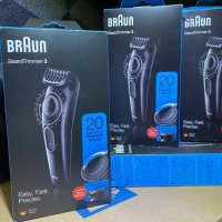 Машинки Braun за подстригване и бръснене,   безжична употреба и Ножчета от неръждаема стомана, снимка 1 - Машинки за подстригване - 44156227