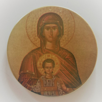 Значка Богородица, снимка 1 - Колекции - 36167180