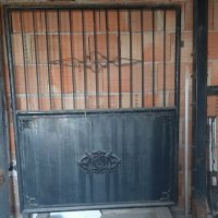 Портал - двоен от масивно желязо, с декоративни елементи от ковано желязо, снимка 4 - Входни врати - 41587862