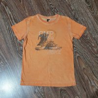 Оранжева тениска Campus 152см-5лв., снимка 1 - Детски тениски и потници - 41438253
