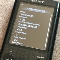 Sony NWZ-E453 mp3/4 плеър, снимка 1 - MP3 и MP4 плеъри - 40060236