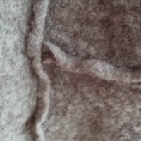 Продавам макси сако тип жилетка от плетен  рязан вълнен плат ефект, снимка 2 - Жилетки - 39869844