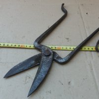 Кована абаджийска ножица , снимка 10 - Антикварни и старинни предмети - 41042873