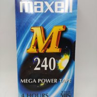 Видео касета НОВА Maxell 240, снимка 1 - Плейъри, домашно кино, прожектори - 39421508