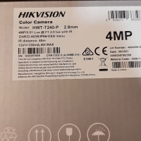 Продавам камери Hikvision HWT-T240-P 4MP 2.8mm 40m EXIR, снимка 3 - HD камери - 36038432