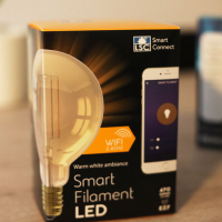 Lsc smart connect Vintage ретро крушки. SMART LED смарт крушка WiFi, снимка 5 - Крушки - 36266012