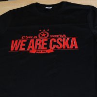 Нова тениска WE ARE CSKA!Тениска ЦСКА!, снимка 3 - Фен артикули - 34013761